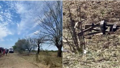„Dronă-rachetă”, în premieră în spațiul aerian al Moldovei: A explodat la Crocmaz și a avariat gospodării pe 800 de metri